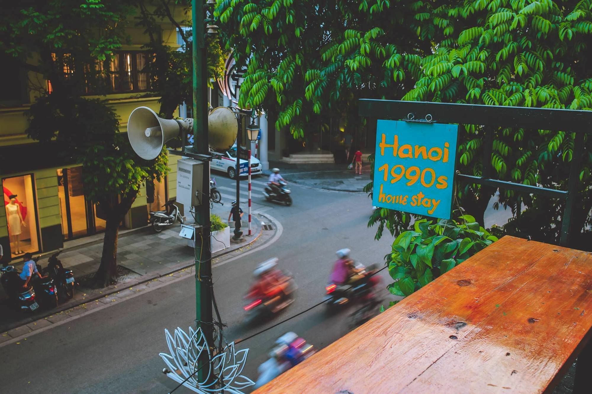 Hanoi 1990S Appartement Buitenkant foto